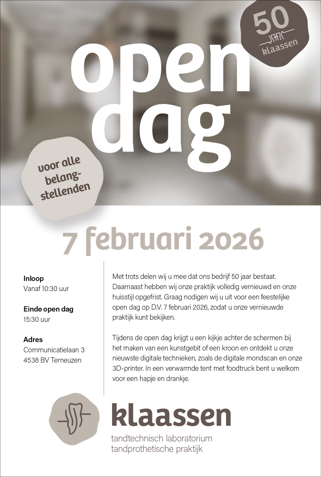 Open dag 7 februari 2026